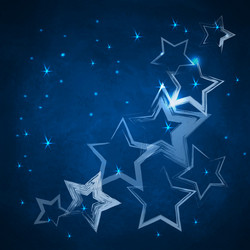 abstract dark triangular background vector image