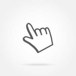 Cursor Pointer Icon vector image