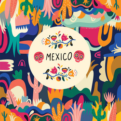 Colorful Mexican Fiesta Vector Image