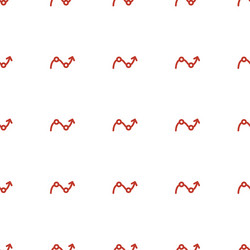 graph icon pattern seamless white background vector image