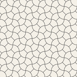 seamless pattern repeating geometric elements vector image