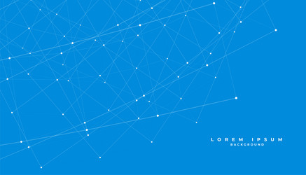 technology digital mesh line abstract background vector image