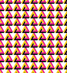 Triangle inspired texture background continuous vector