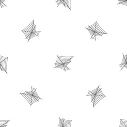 Cobweb pattern seamless vector