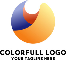 coorporate logo design modern vector