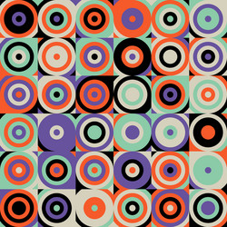 Repetitive abstract pattern design vector