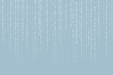 Abstract technology background binary data vector