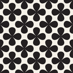 seamless pattern repeating geometric elements vector image