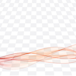 abstract smooth color wave curve flow red vector image