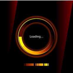 Loading Progress Indicator vector image