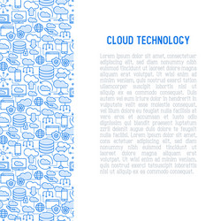 Cloud Computing & Data Management vector