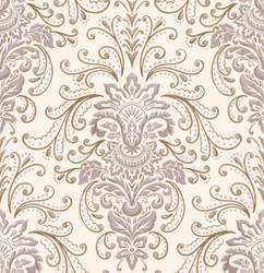 damask seamless pattern element classical vector image