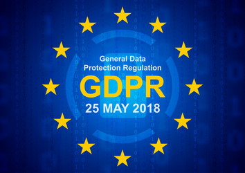 general data protection regulation - gdpr vector