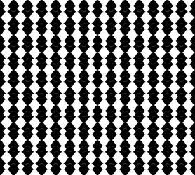 Seamless pattern with geometric shapes and symbols vector