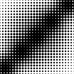 Abstract halftone background vector