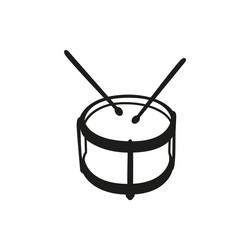 Drum beat Royalty Free Vector Image - VectorStock