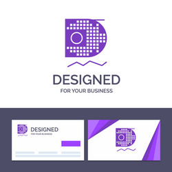 Creative business card and logo template data vector