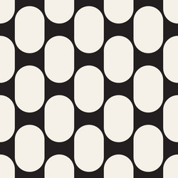 seamless pattern repeating geometric elements vector image
