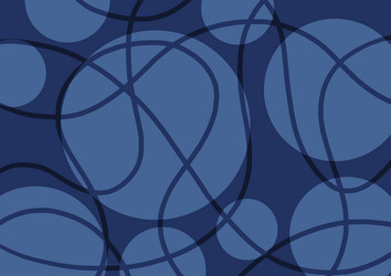 abstract random blue line presentation background vector image