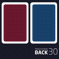 Card back abstract pattern background underside vector