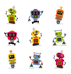 Robots Royalty Free Vector Image - VectorStock