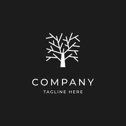 Tree logo icon design template Royalty Free Vector Image
