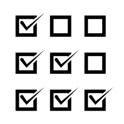 check mark icon vector