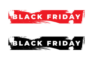 black friday minimalistic grunge sale banner vector