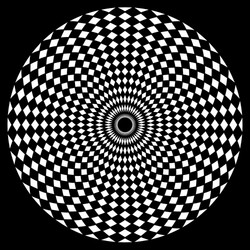 abstract circle element with pattern texture vector image