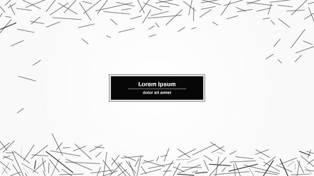 Minimal abstract background random chaotic lines vector