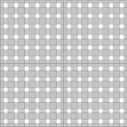 seamless pattern with geometric shapes and symbols vector image