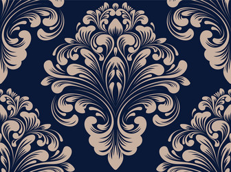 damask seamless pattern element classical vector