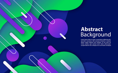 abstract background with dynamic and geometric vector image