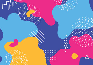 Abstract pop art pattern background with lines vector