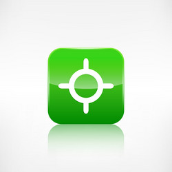 pointer web icon application button vector image