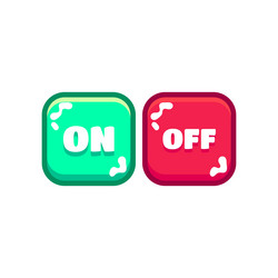 big set buttons for games and app wooden game ui vector image