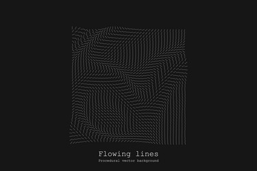 abstract line matrix pattern noise flow dynamic vector image