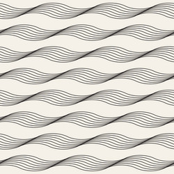 seamless pattern repeating geometric elements vector image