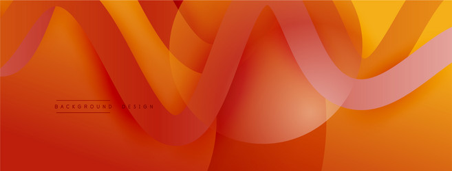 abstract gradient background with wave line vector image