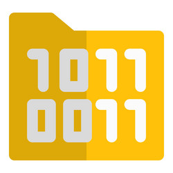 Encrypted folder a code information for security vector