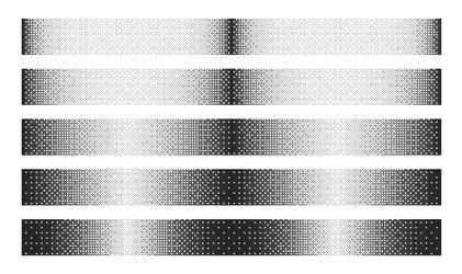 black noise bitmap dither linear gradients vector image