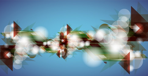 abstract background with multicolored geometric vector image