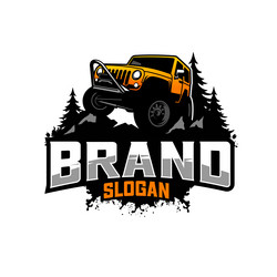Off road truck logo Royalty Free Vector Image - VectorStock
