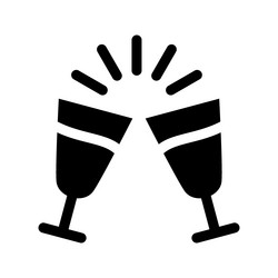 Drinks icon vector