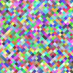 multicolored square pattern background - geometric vector image