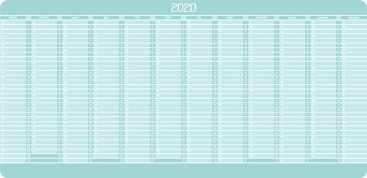 Yearly Wall Calendar Planner Vector Images (over 840)