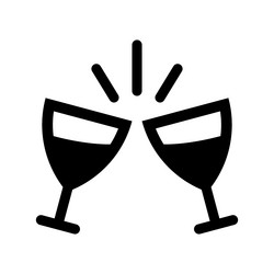 Drinks icon vector