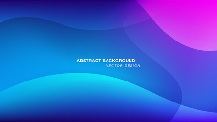 abstract background with gradient curve shapes vector image