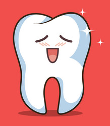 Sick tooth with caries Royalty Free Vector Image