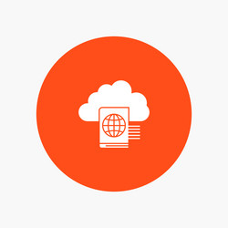 Cloud reading folder upload vector